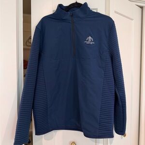 Under Armour Navy Blue 1/4 Zip Pullover Sweatshirt